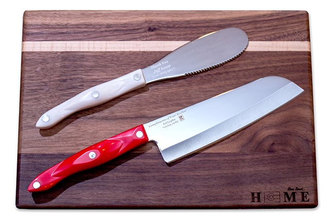 2pc. Santoku Set #1850 - Sharp Retention