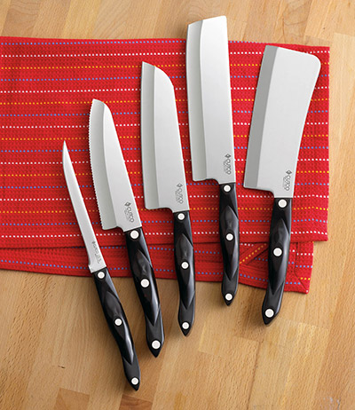Gourmet Set with Block | 7 Pieces | Knife Block Sets by Cutco