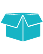 Icon of a cardboard box